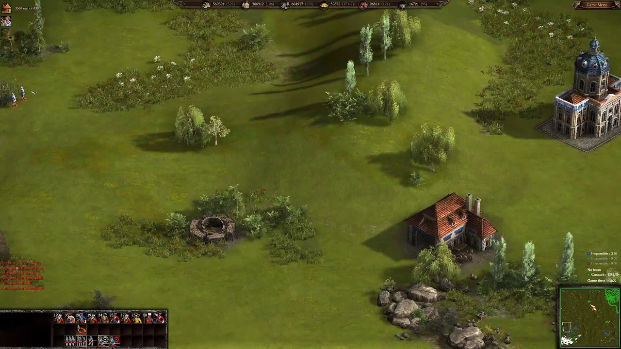 Cossacks 3 - Trying to beat 1v7 Insane AI 20m Peace #7