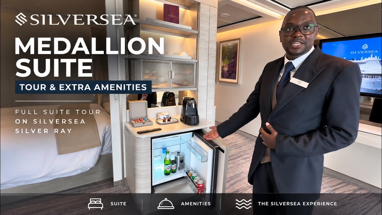 Medallion Suite Tour & Extra Amenities on Silversea Silver Ray & Silver Nova  - worth paying extra?