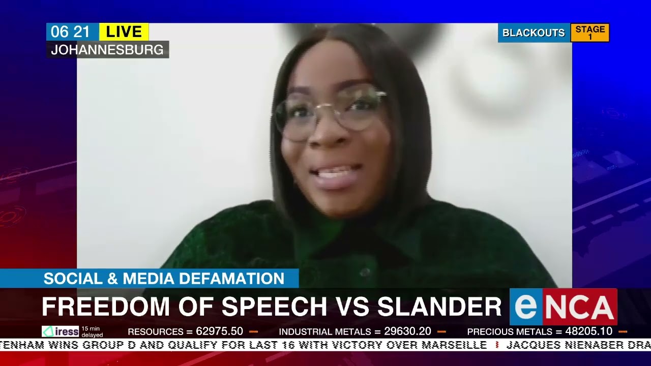 Discussion | Freedom of speech vs slander