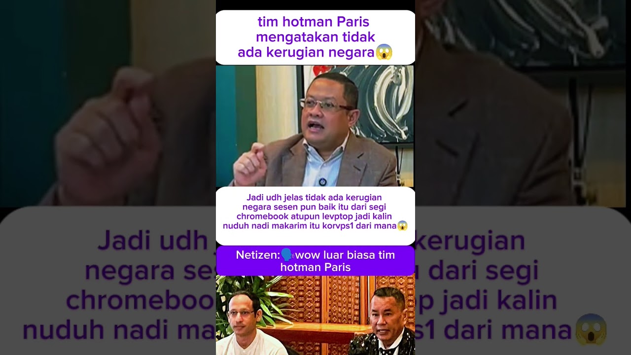 Hotman Paris Membela Nadi Makarim