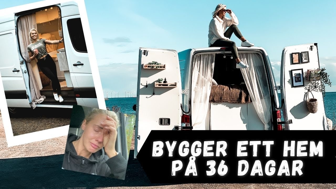 Bygger ett hem p&aring; 36 dagar - i en bil!