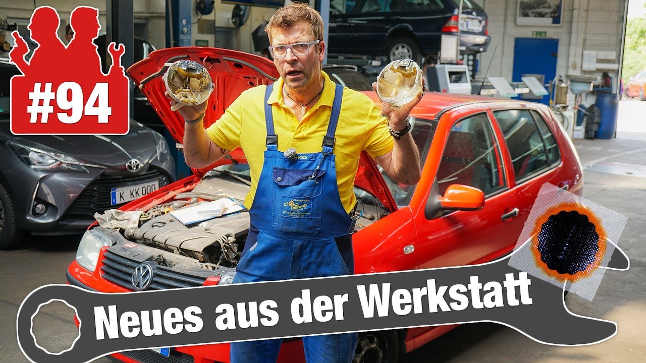 Heißer Polo-Motor lässt Ausgleichsbehälter schmelzen & Fahrradflicken auf VW-Bus-Reifen
