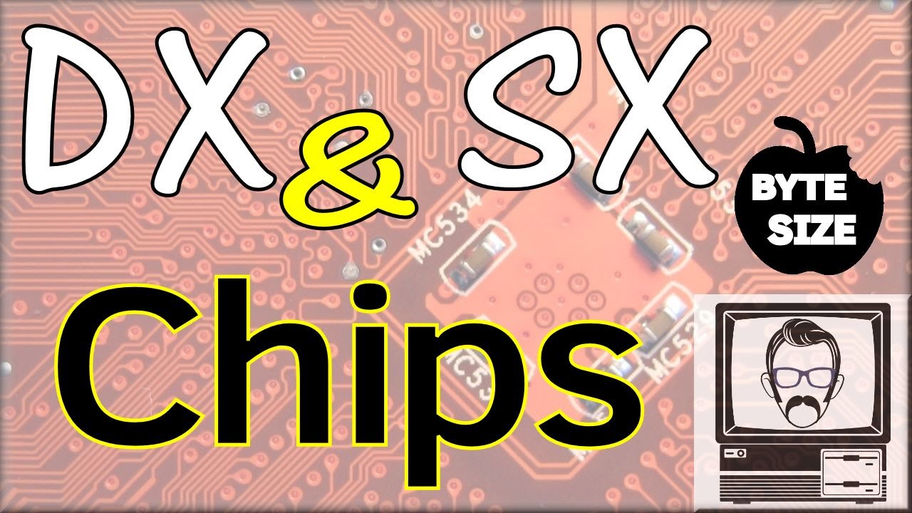 Что такое процессоры SX и DX? (386SX, 486SX) [Размер в байтах] | Ностальгия по духу