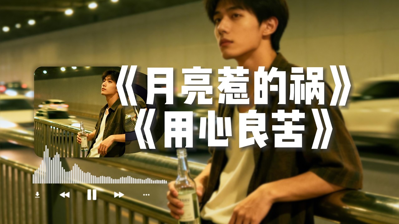 【月亮惹的祸】+【用心良苦】#大头针翻唱 华语经典情歌中文歌曲