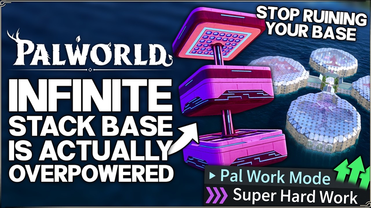 Palworld 1.0 - Now BIG Discovery - 27 New OP Mega Base Building Tricks & Best Pal Tips - Full Guide!