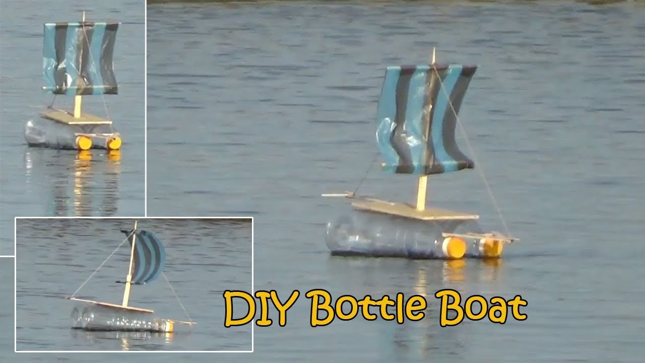 How to Make Boat Using Bottle