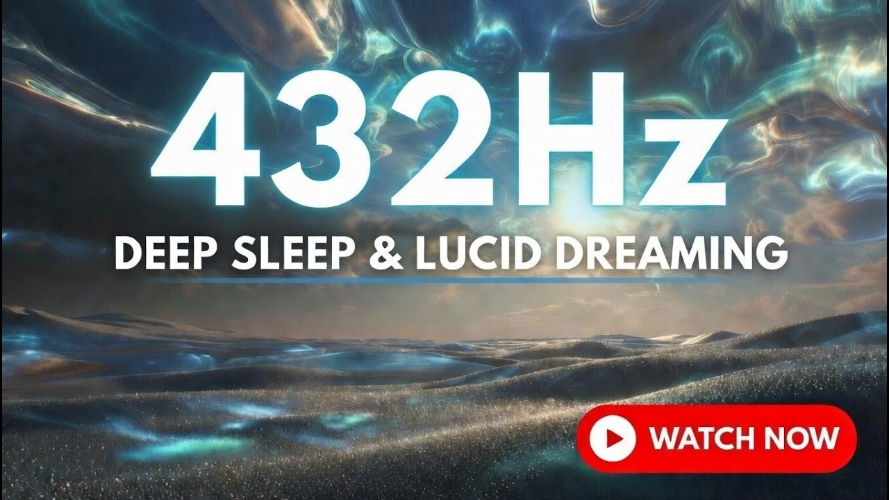 DEEPEST 432Hz Lucid Dreaming Sleep | 8 Hours of Insomnia Relief, Theta Waves & Vivid Dreams