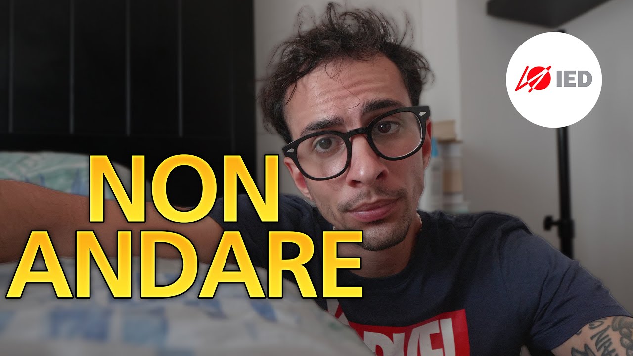 5 MOTIVI PER NON ANDARE ALLO IED
