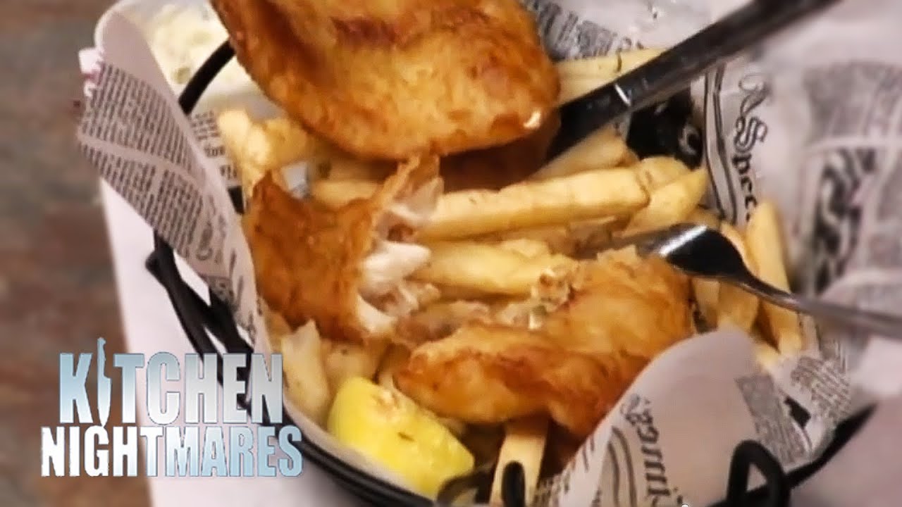 Cod Tastes Like Breaded Condom | Kitchen Nightmares