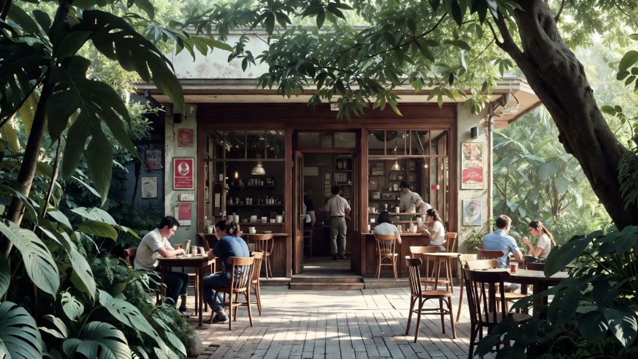 Cozy Cafe Jazz ☕ | Relaxing Coffee Shop Instrumental Music Cafe /Night + Cafe Music | Relaxing