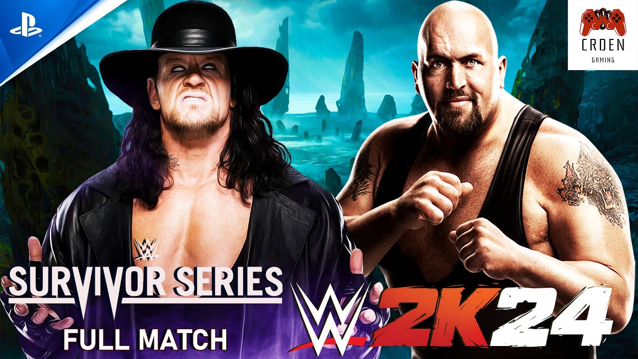 WWE 2K24 | Undertaker vs Big Show | CASKET MATCH | SURVIVOR SERIES | FULL MATCH | PS5 | CRDen Gaming