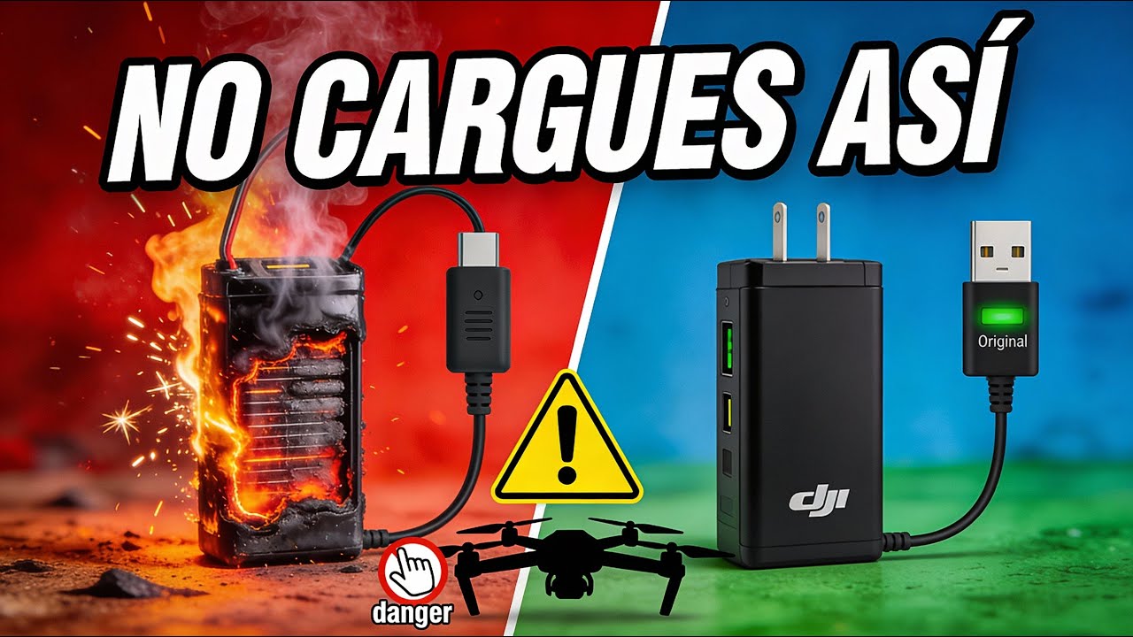 DON'T DO THIS! Charging your drone INCORRECTLY CAN KILL the BATTERY (and the drone)