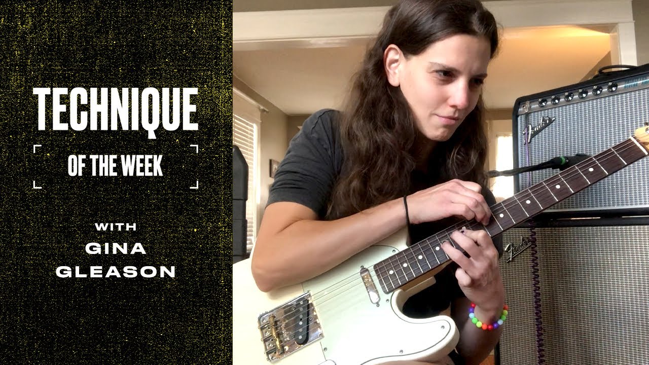 Gina Gleason Talks Pick Position and Trill Bends | Technique of the Week | Fender
