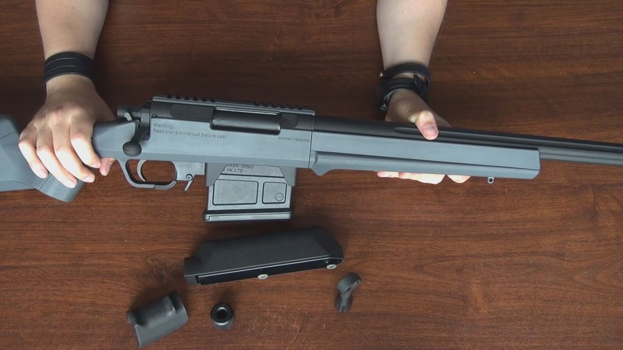 (Airsoft) Unboxing the AS-01 Amoeba sniper rifle