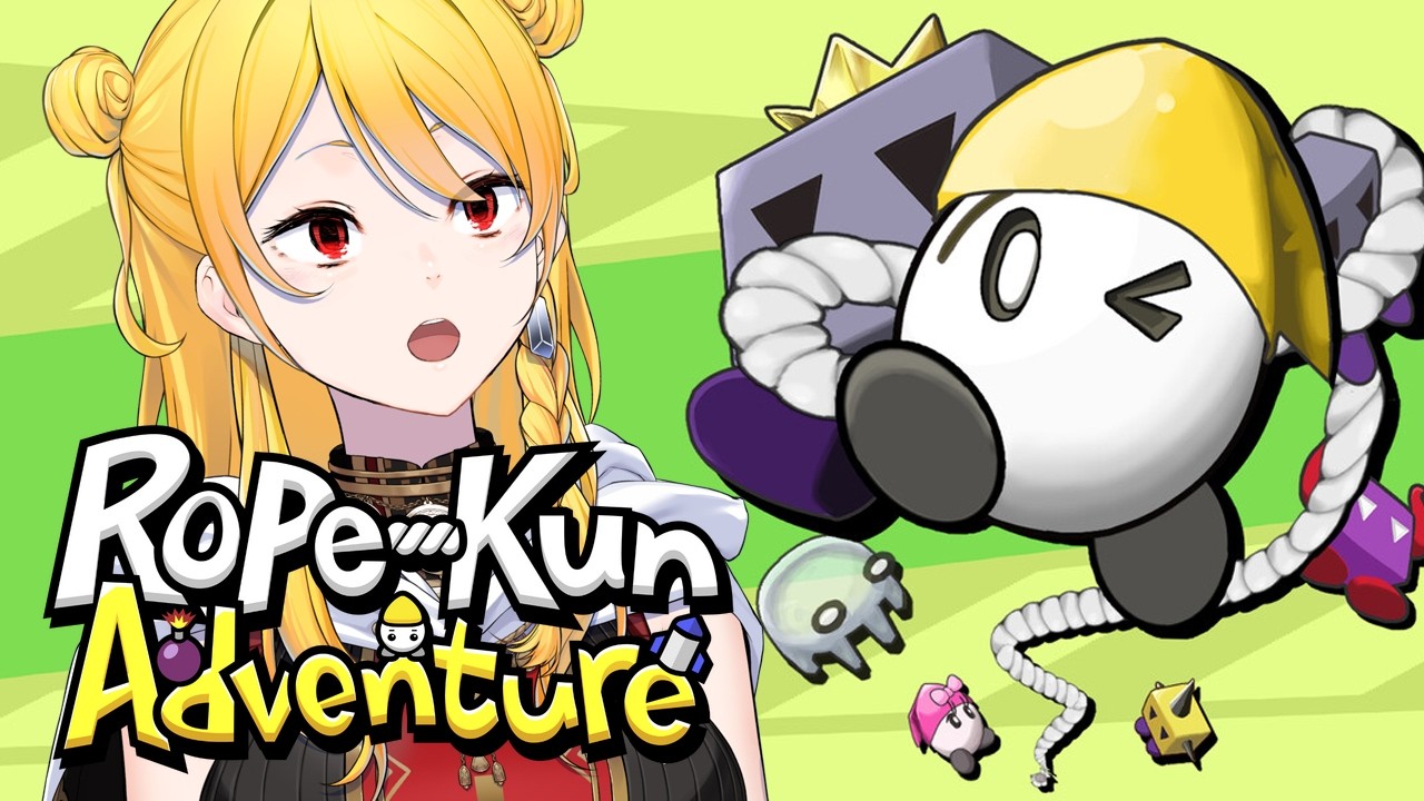 【Rope-Kun Adventure】rope here rope there rope everywhere