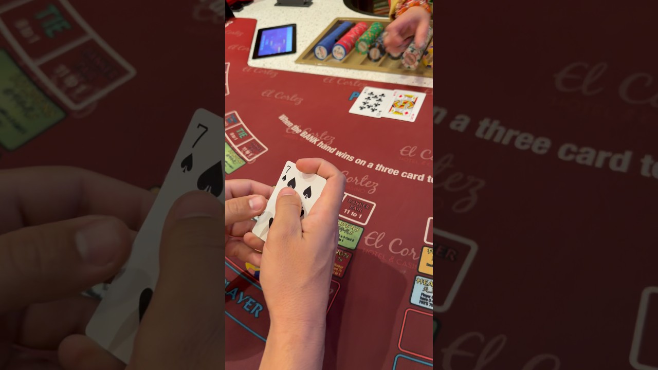 $4000 hand of baccarat (a deal is a deal)