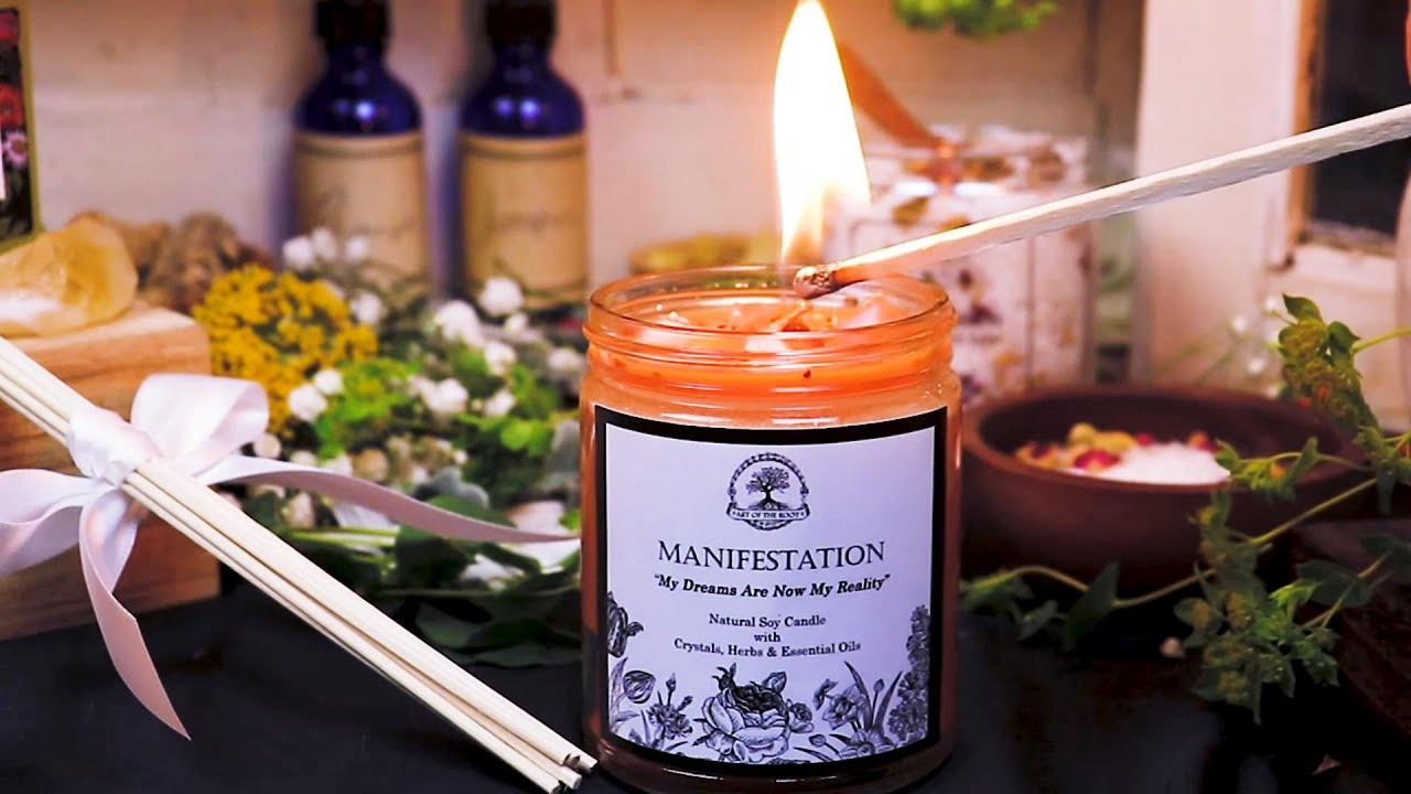 Manifestation Affirmation Candle | Art Of The Root