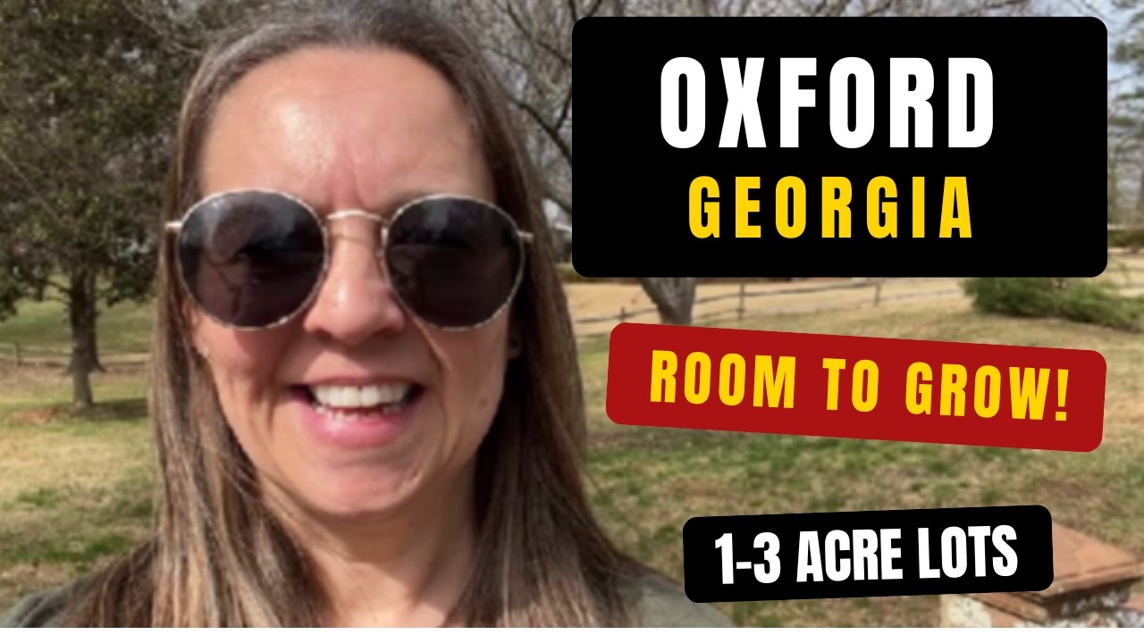 Homes for Sale in Oxford GA | Acreage Living in Bluegrass Way, Northwood & Stone Lea