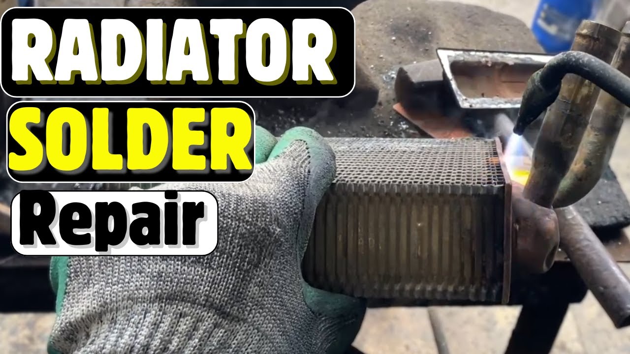 Radiator Solder Repair | Fixing a Leak (POV)