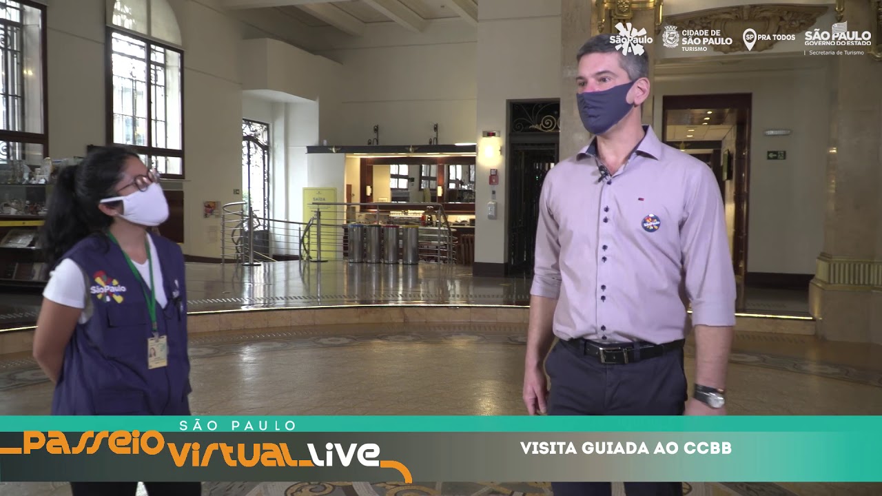 Visita guiada ao Centro Cultural Banco do Brasil