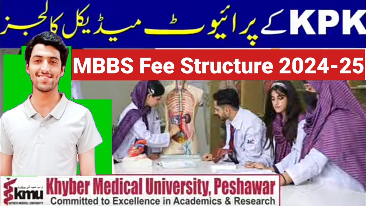 KPK Private Medical Colleges Fee Structure 2024-25 || private MBBS Fee @MuhammadSanaullah11