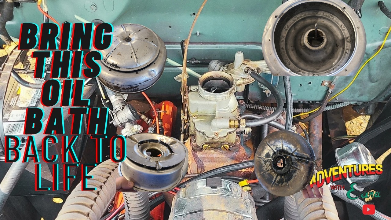 Ford Oil Bath Air Cleaner Restoration and Servicing