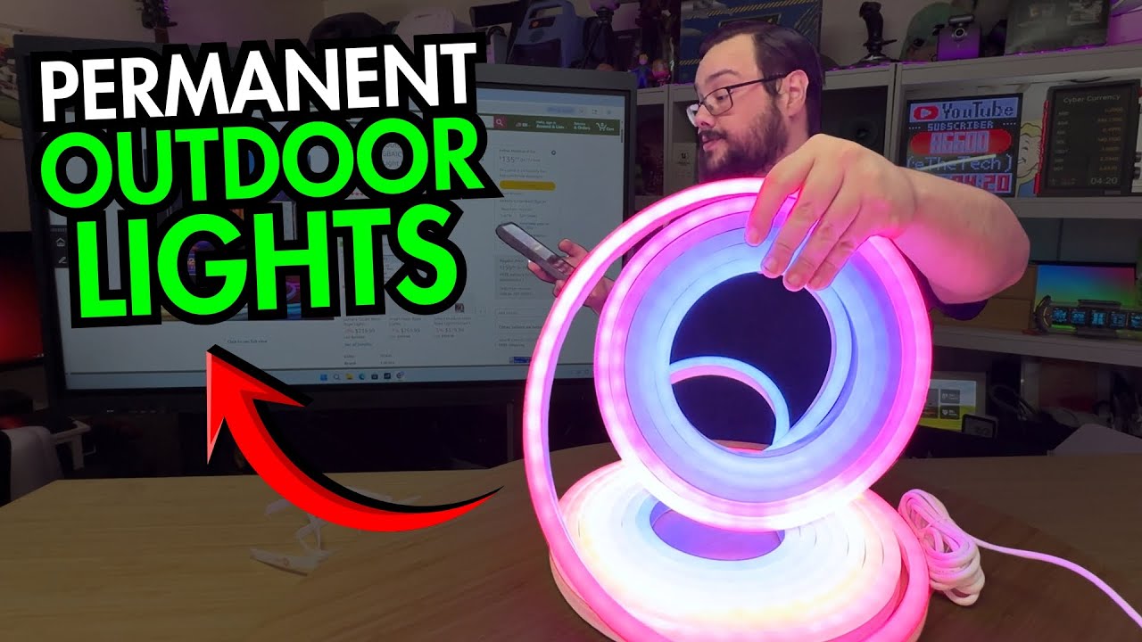 Transform Your Yard with Lumary Smart Rope Lights | RGB + White Outdoor Magic!