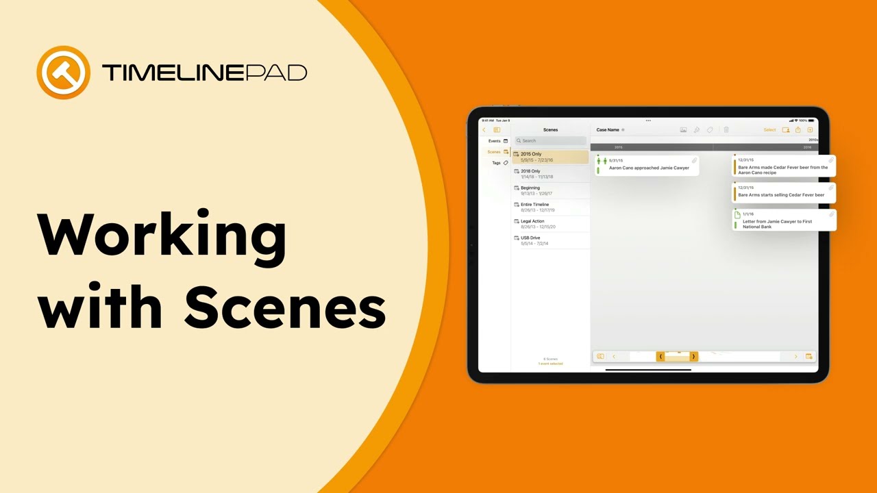 Working with Scenes