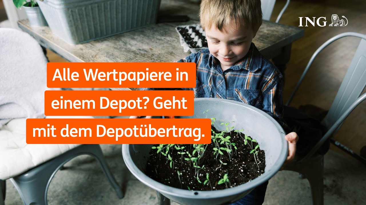 Depot zur ING &uuml;bertragen in der ING App
