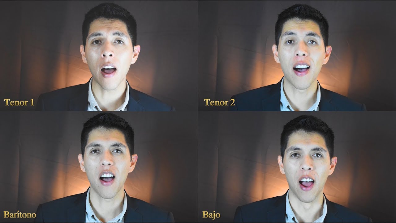 A Cristo coronad (Crown Him with Many Crowns) | TTBB A capella | Joan Zamora