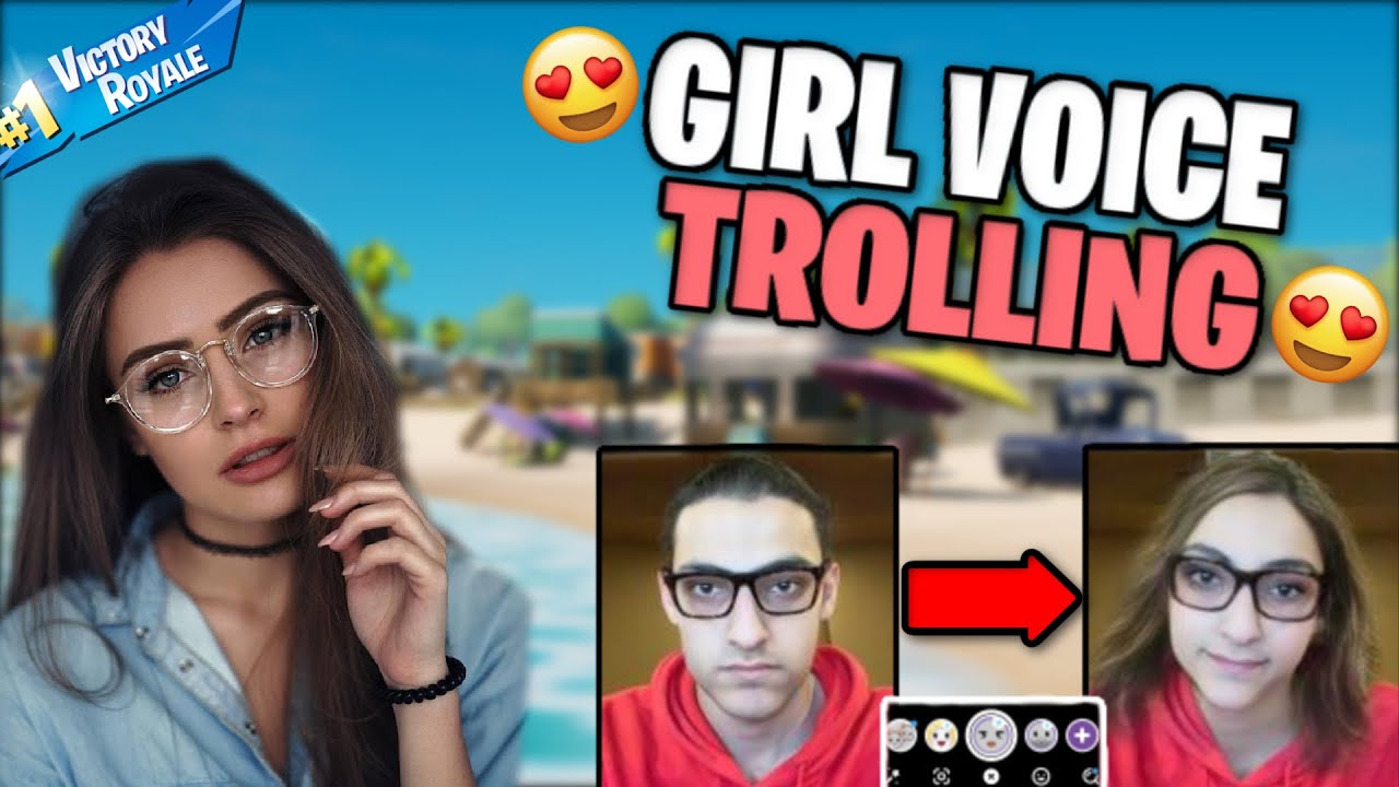 GIRL Voice Trolling a WEIRDO using the GIRL Snapchat Filter..