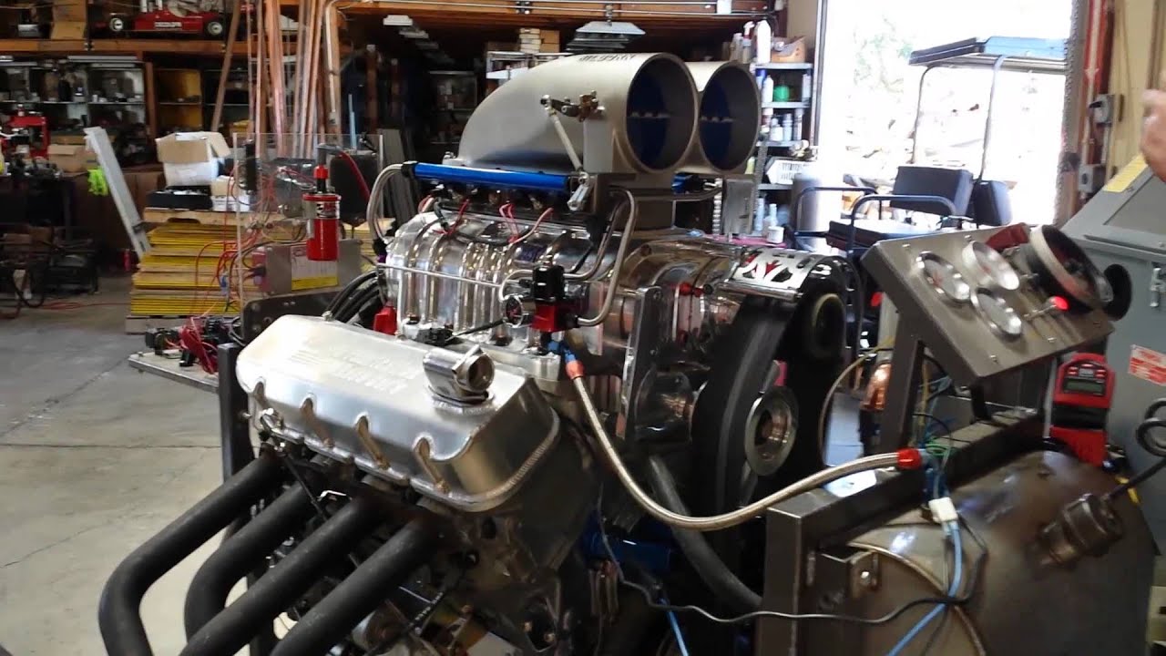 Blown alcohol motor