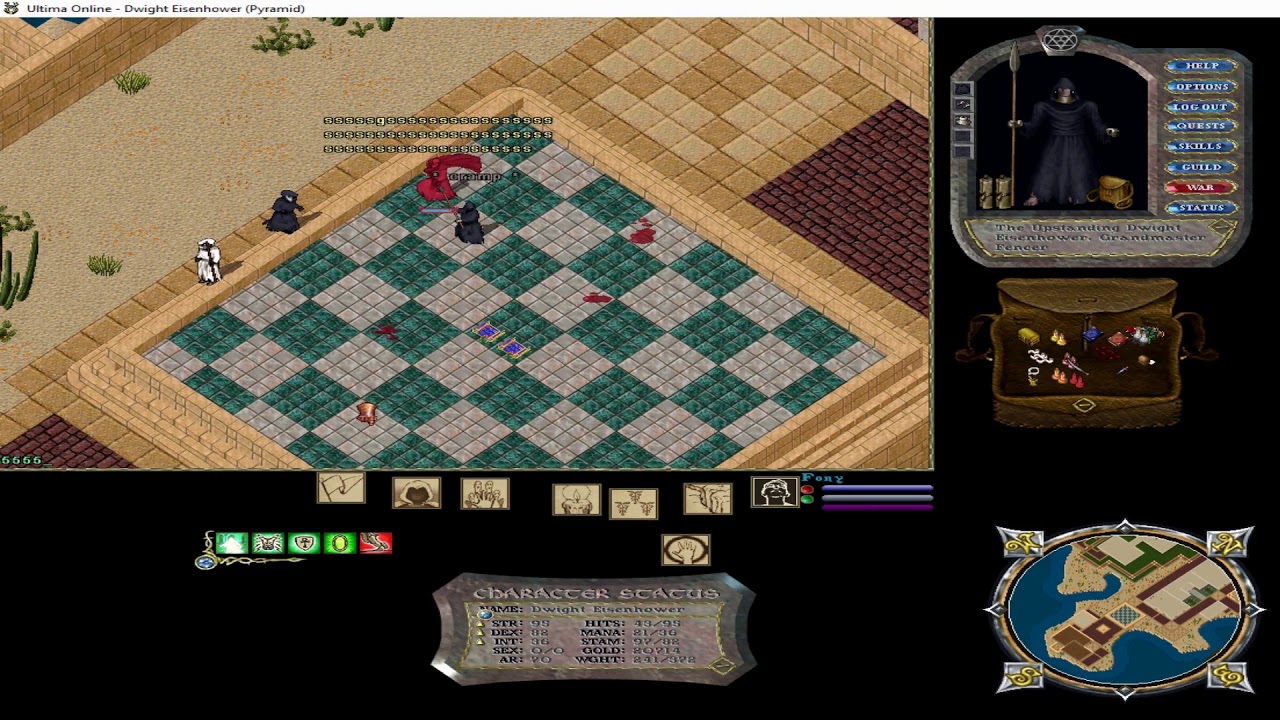 Ultima Online Dolandırıcı Cruel Ailesi vs Atın intikamı