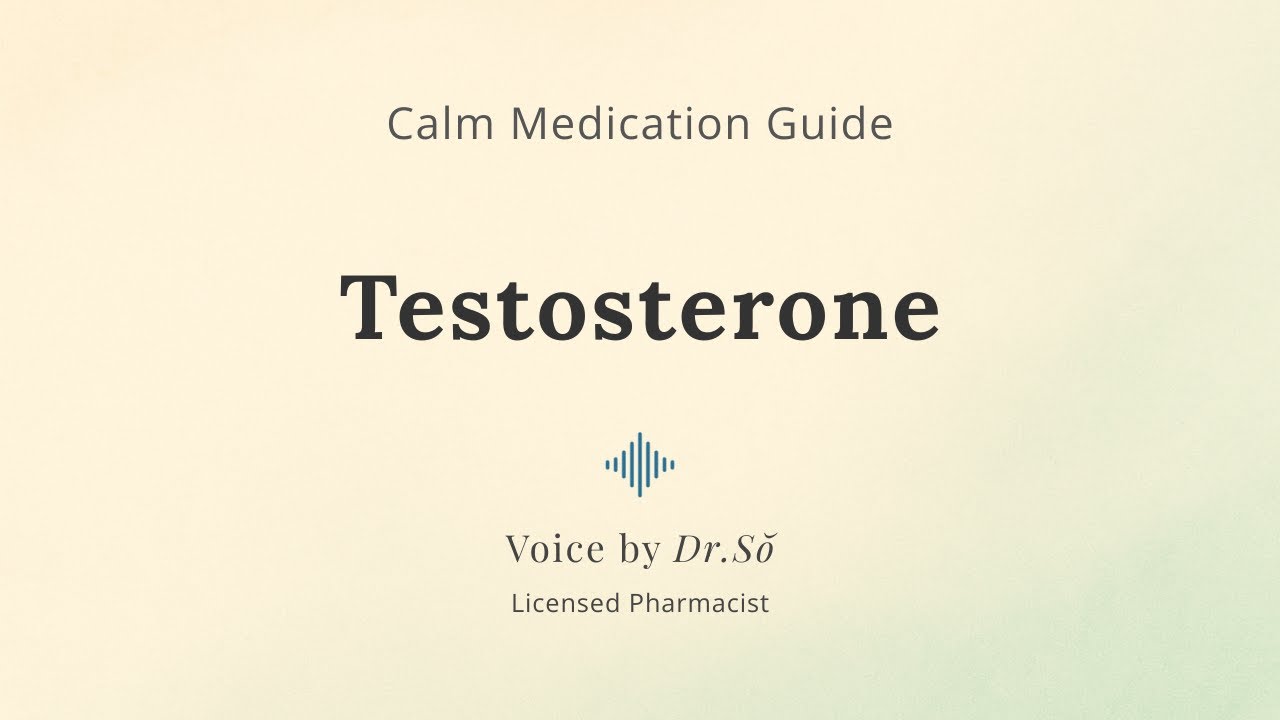 Testosterone — Calm Gender-Affirming Care Guide