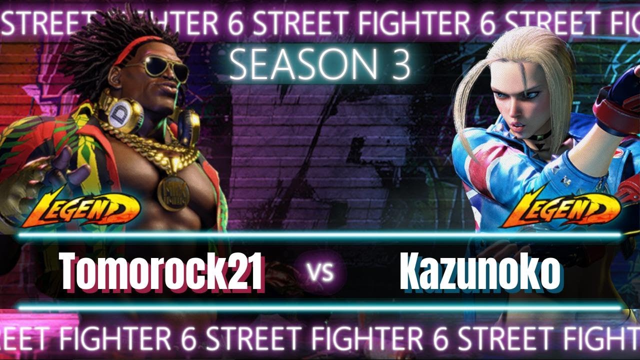 SEASON 3 🏆SF6 Tomorock (Deejay) vs Kazunoko (Cammy)🏆