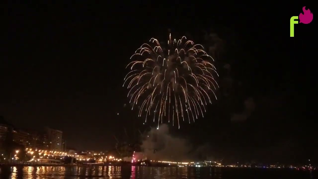 Castillo de fuegos artificiales de Pirotecnia Ferrández - Fogueres 2022