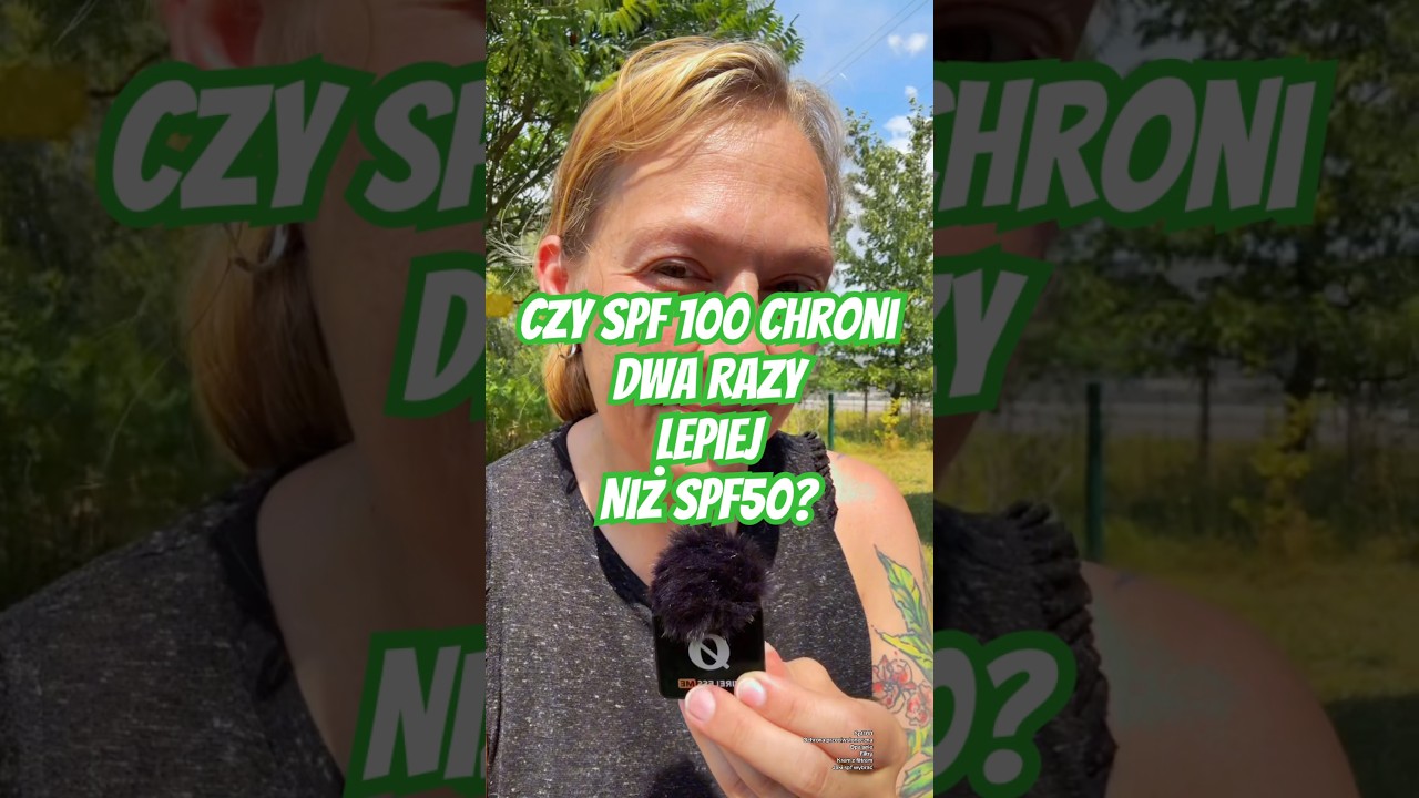Czy SPF100 chroni dwa razy lepiej niż SPF50? #filtry#ochronaprzeciwsłoneczna #spf#opalanie