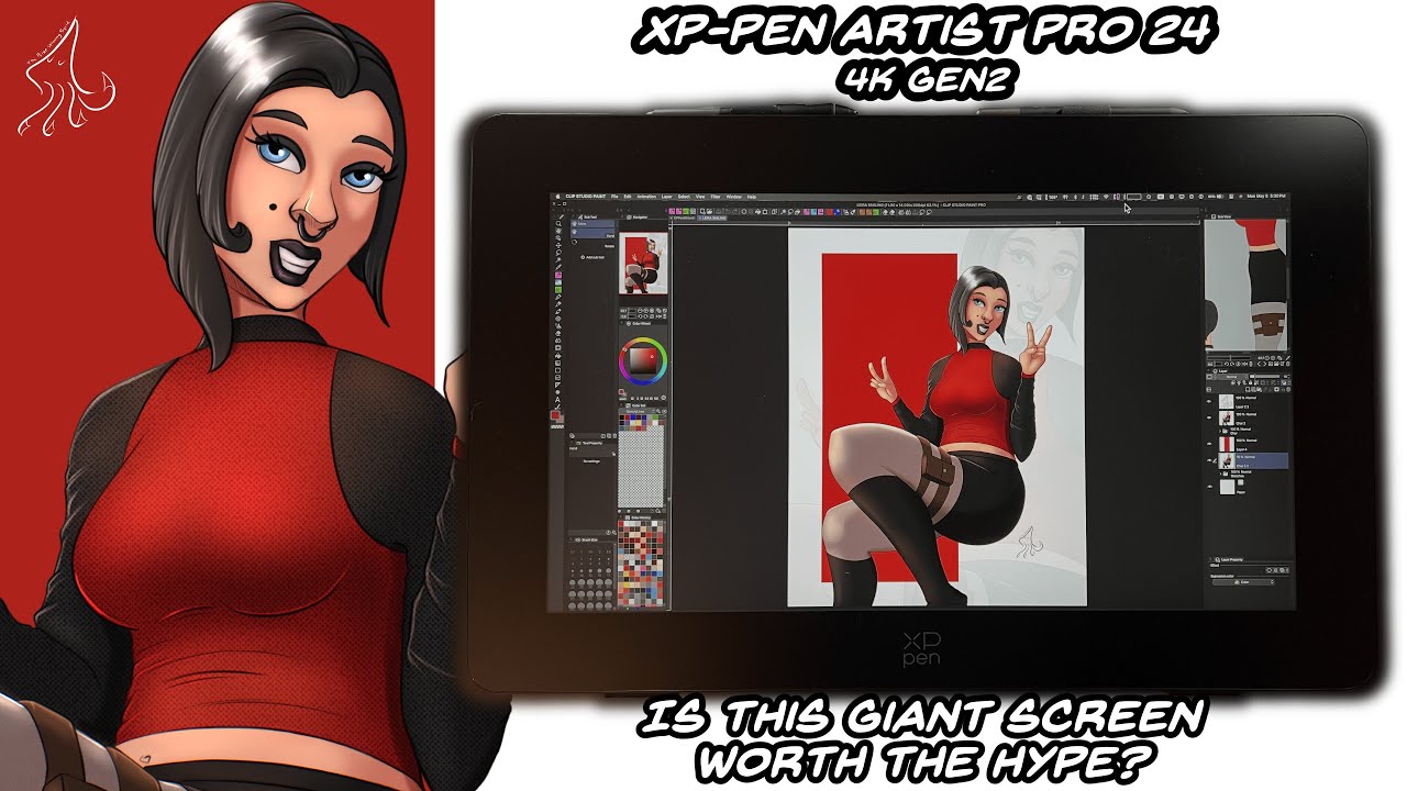 Do you REALLY need this MASSIVE Drawing Tablet? || XP-Pen Artist Pro 24 Gen 2 Review