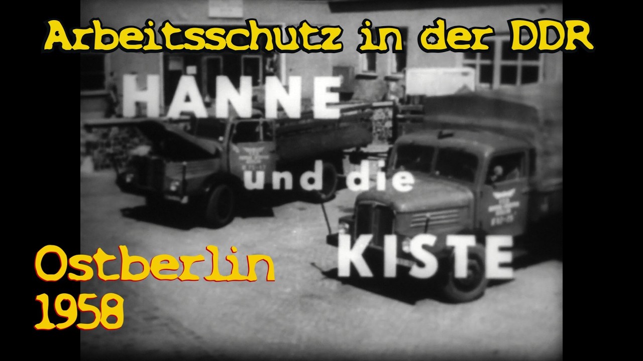 Hanne und die Kiste - Arbeitsschutz in der DDR