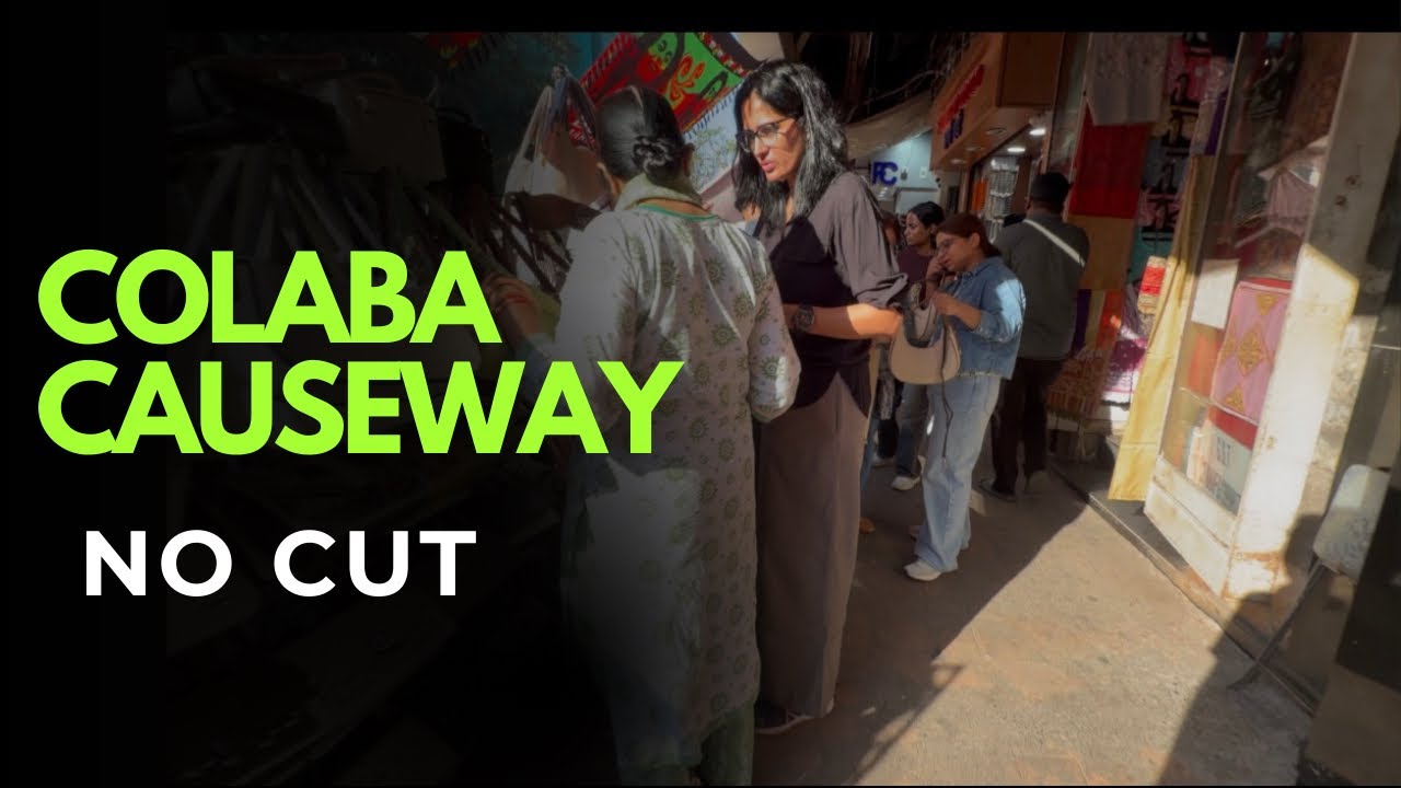 Mumbai’s Famous Street Market | Colaba Causeway Walk 2026