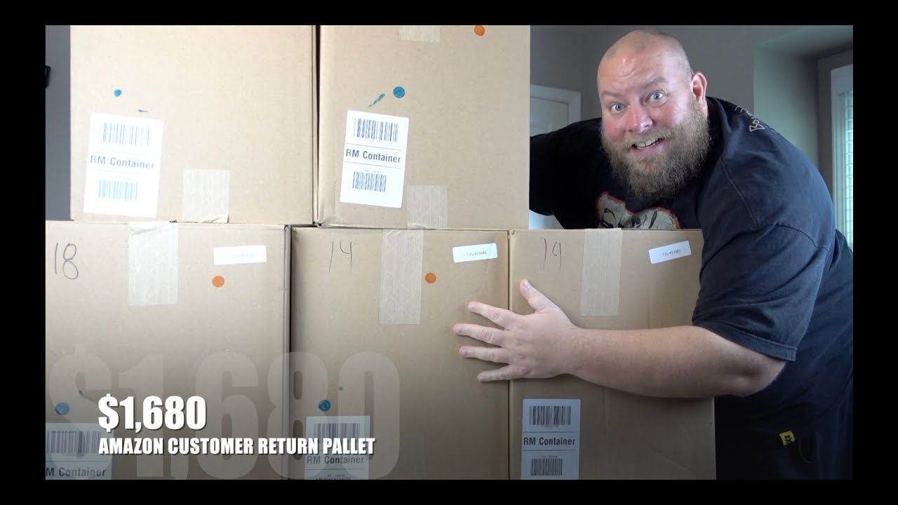 Purchased an AMAZING $1,680 Amazon Customer Returns Pallet with Mystery Boxes!