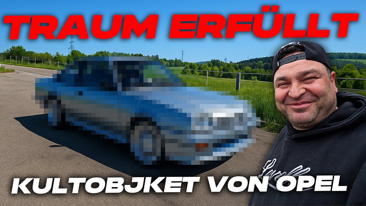 Einen Traum erfüllt! - Neuzugang - Das abolute Kultobjekt von Opel! 20 Jahre abgemeldet