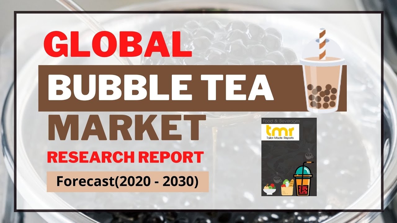 BUBBLE TEA: Global Market Demand, Growth and Business Opportunity, Forecast by 2031