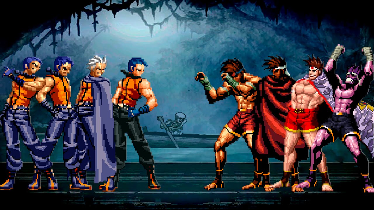 [KOF Mugen] K9999 Team vs Joe Higashi Team