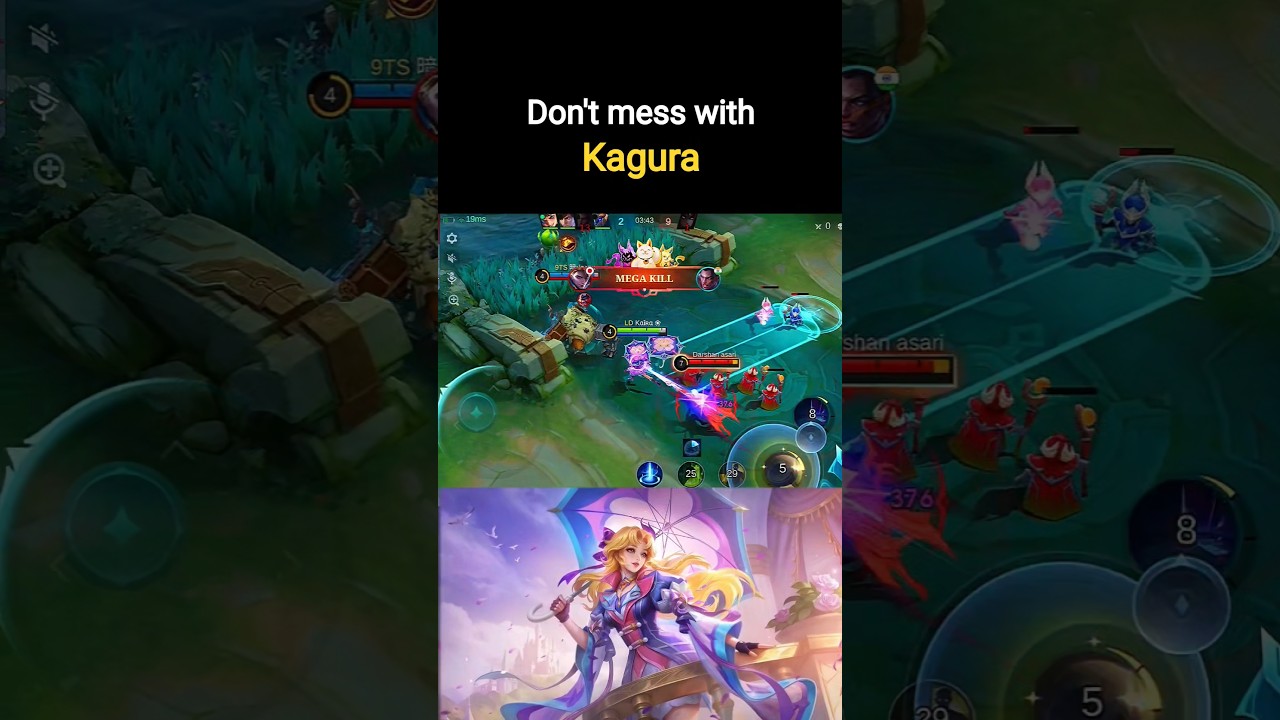 Don't mess with Kagura☂️ 