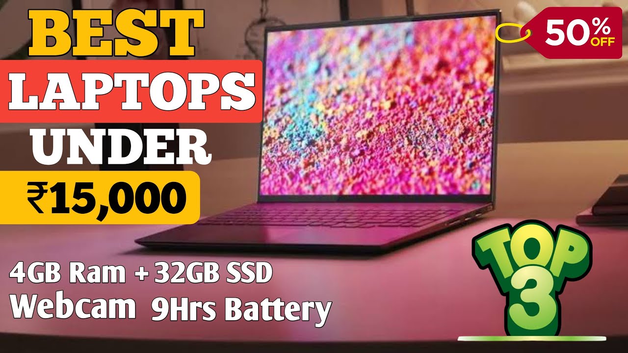 Top 3 Best Laptop Under ₹15000  | Best Budget Laptop Under ₹15000 in 2022 | Reviewfirm