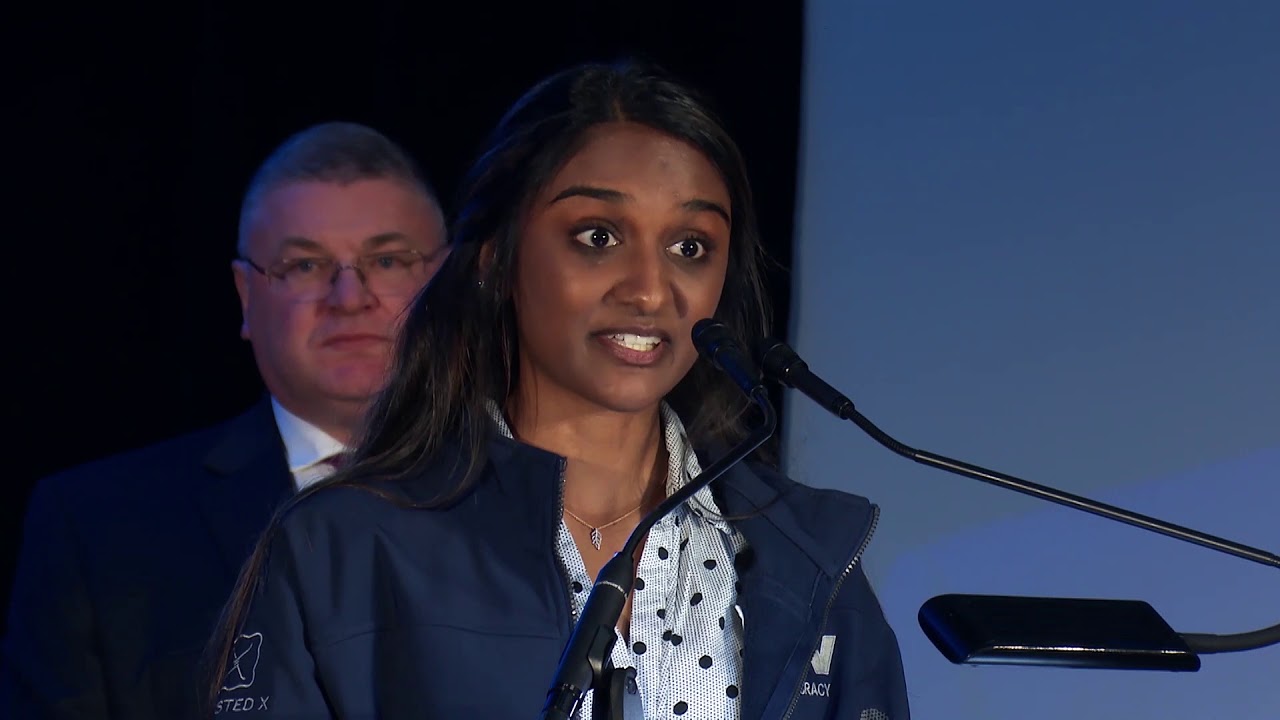 2019-2020 Voice of Democracy First Place Winner Shruthi Kumar