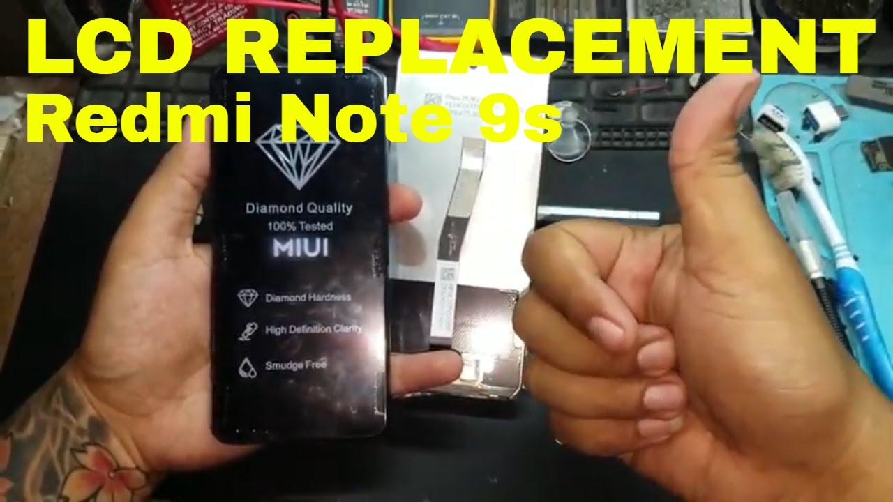 Redmi Note 9s (Disassembly) LCD REPLACEMENT