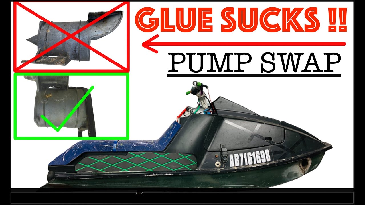 750 Pump Conversion - SX / X2 Pump Swap - No More Glue !!