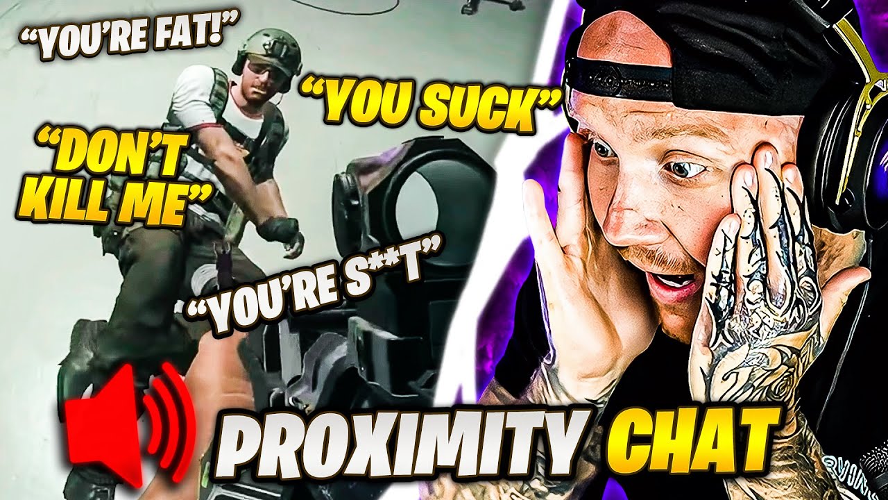 TIMTHETATMAN REACTS TO PROXIMITY CHAT MOMENTS THAT MAKE YOU LOVE WARZONE